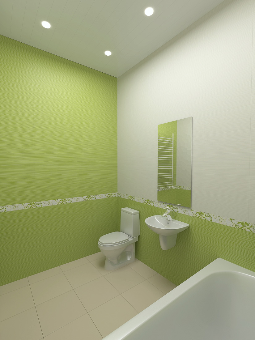 варианты покраски ванной комнаты в панельном доме